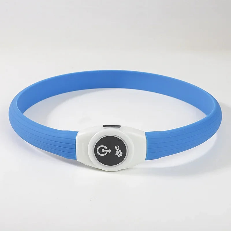 USB Rechargeable LED Waterproof Dog Collar